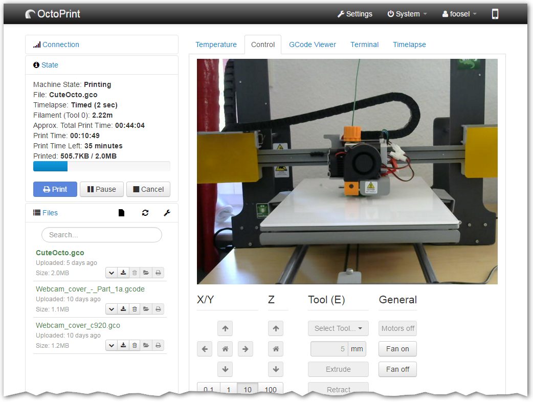 The best OctoPrint Plugins for 3D printing. Add your 3D printer to Octoprint and control and monitor from browser.