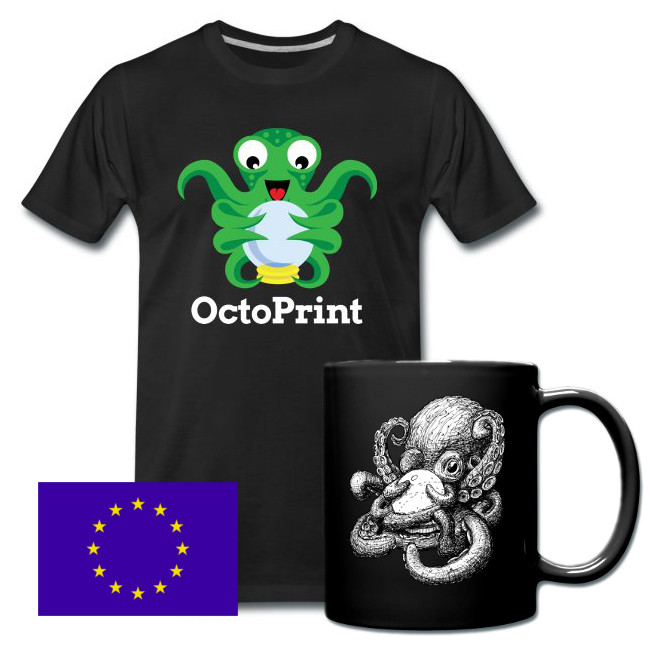 Official OctoPrint Merchandise Shop (EU)