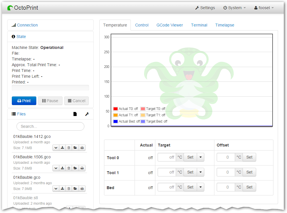 OctoPrint/OctoPrint:OctoPrint is the snappy web interface for your 3D ...